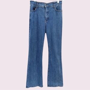 NYDJ medium blue straight leg jeans